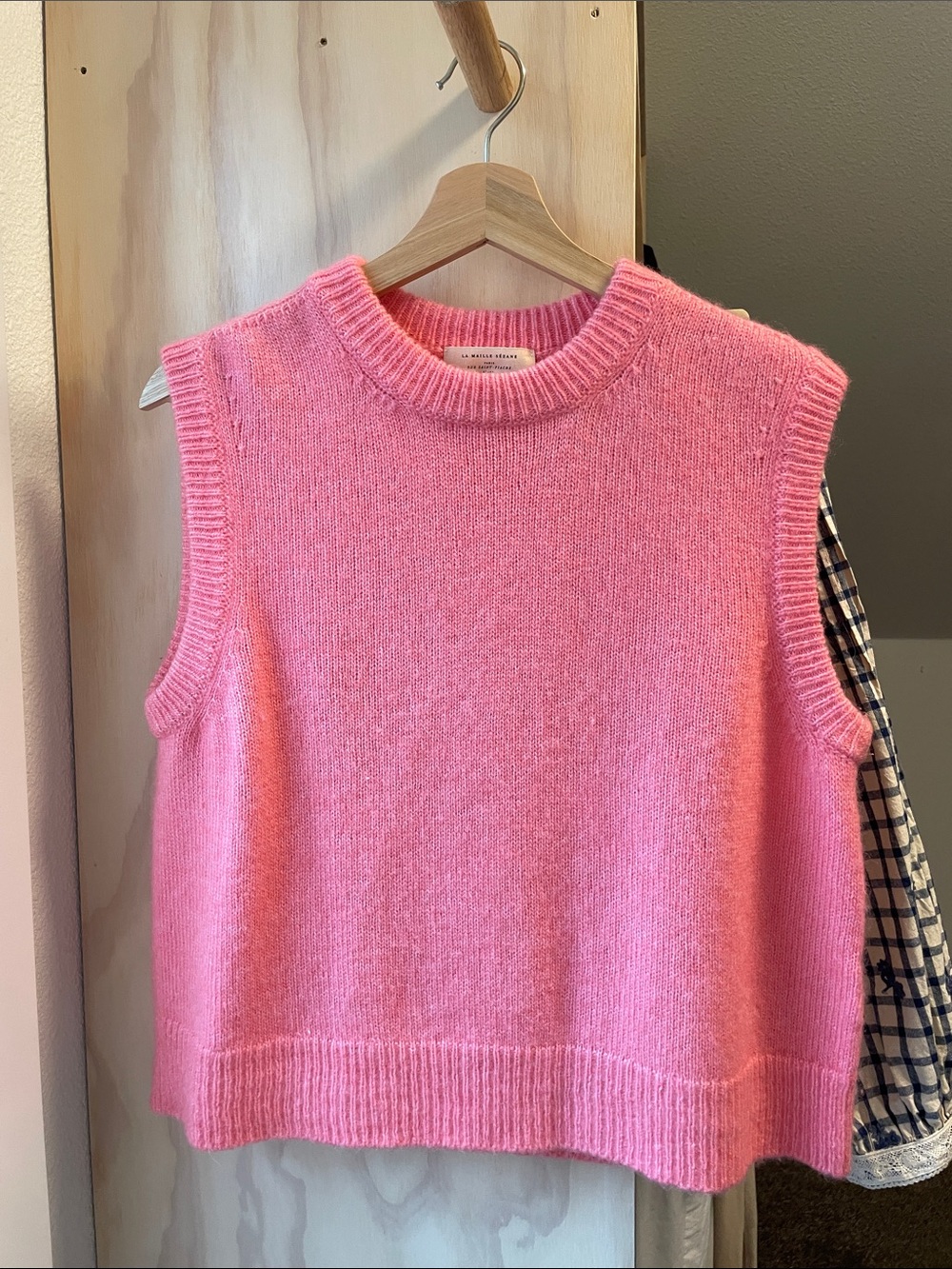 Sezane Samuel Jumper Candy Pink - Size S